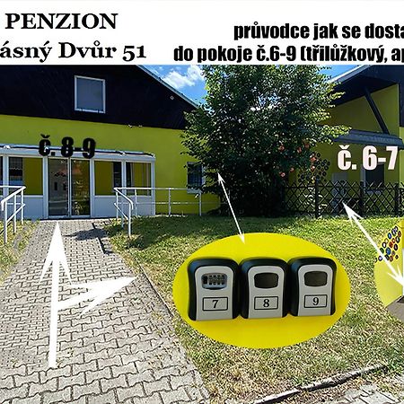 Penzion Krásný Dvůr Exterior foto